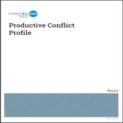 Everything DiSC® Productive Conflict Report